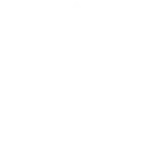 White icon of an award ribbon with a checkmark in the center, flanked by three stars, on a transparent background.
