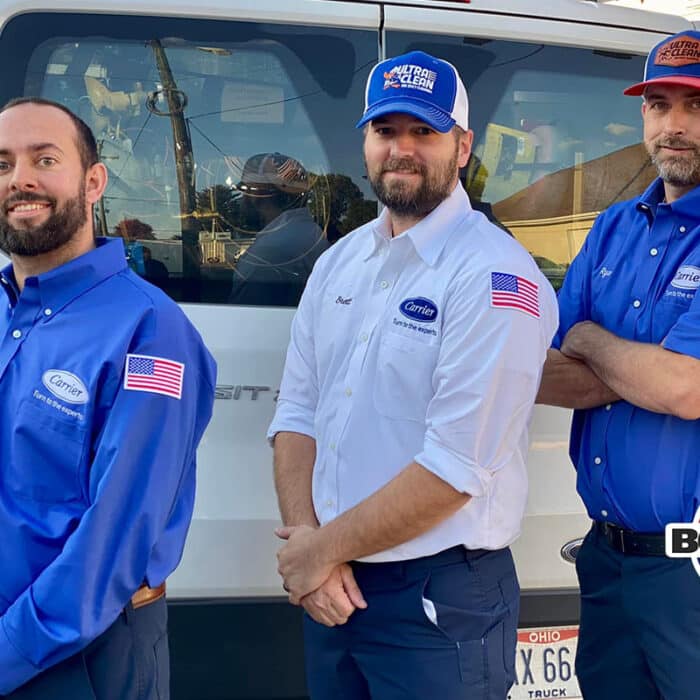 The Bonsky HVAC comfort team is here to serve you!