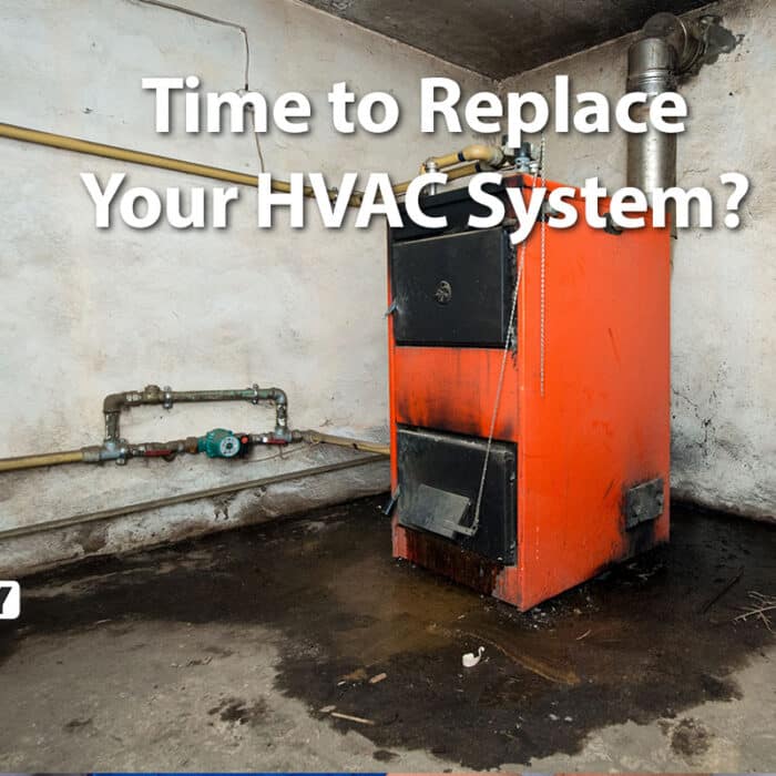 Is it Time to Replace your Heating and Cooling system? Old Furnace.